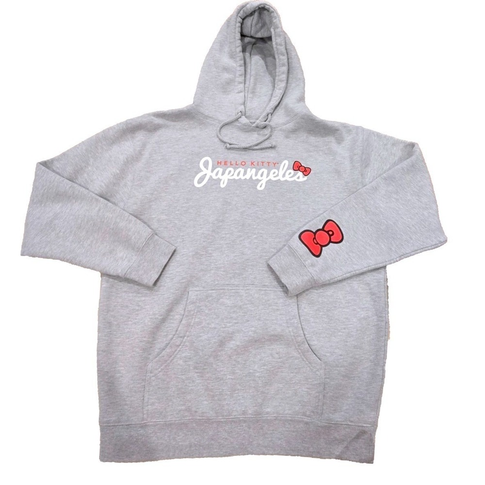 Japangeles Hello Kitty Hoodie Large Gray Sanrio Limited Edition IND4000C PTP 24